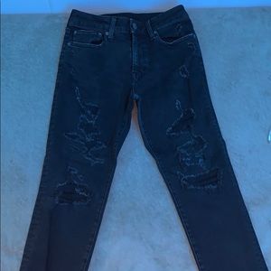 American Eagle skinny jeans.